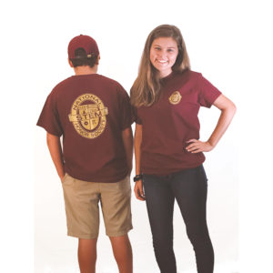 NSTEM T-shirt front and back