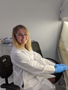 Young Woman Scientist working on science experiment