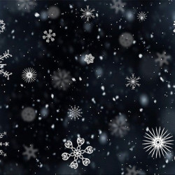 A picture of snow flakes.