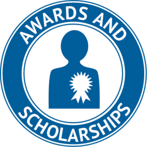 Awards and Scholarships logo.