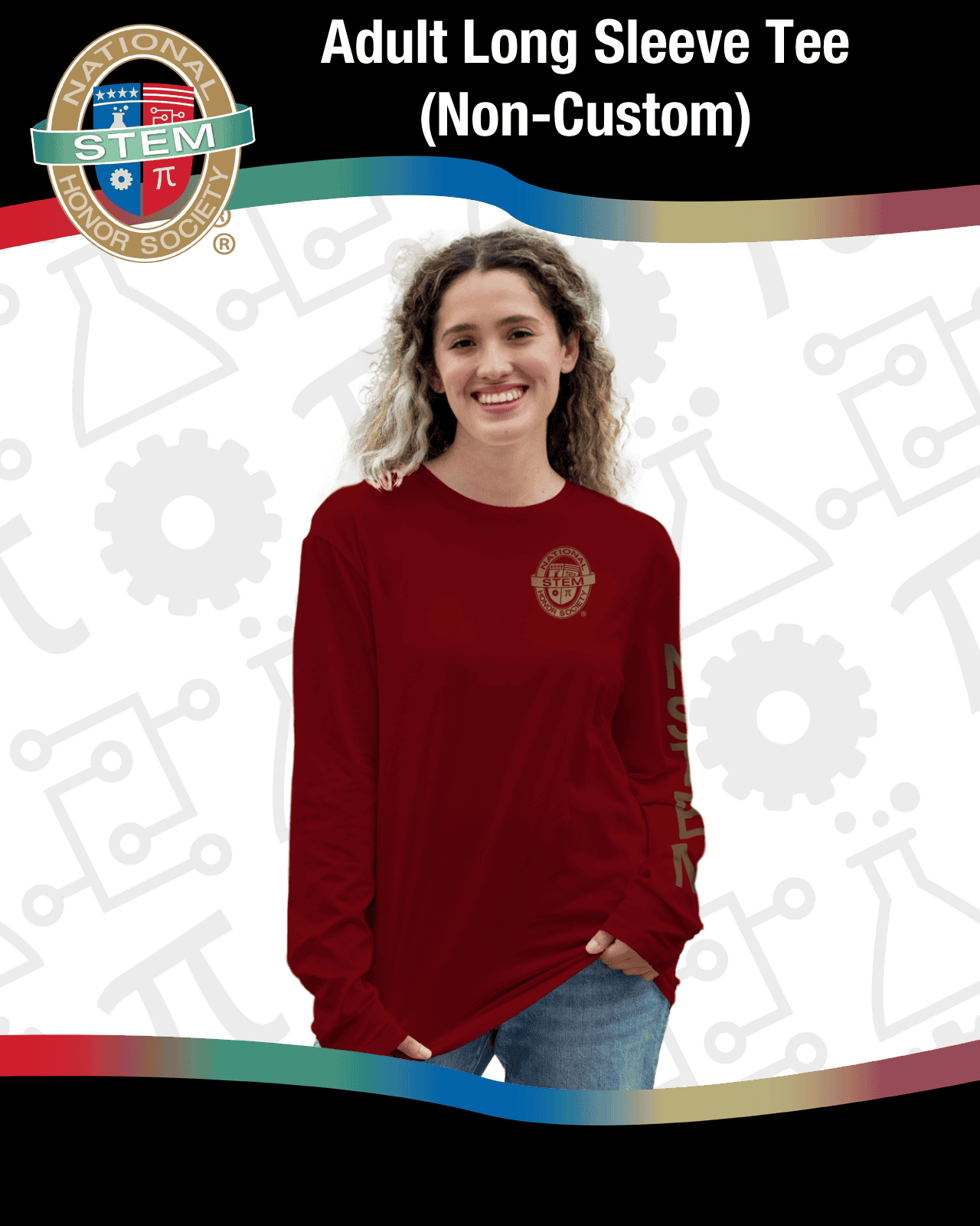 Adult Unisex Jersey Long Sleeve Tee